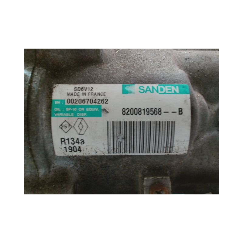 COMPRESSEUR AIR CONDITIONNE RENAULT TWINGO II Phase 2 2011-2014
