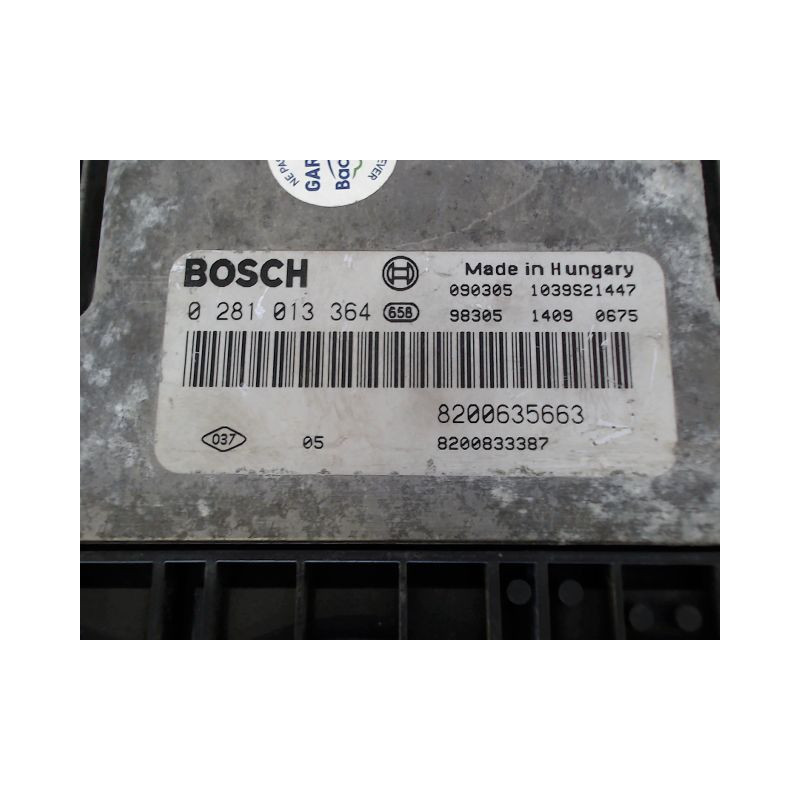 CALCULATEUR MOTEUR RENAULT MASTER II 3500 L3H2 06-10