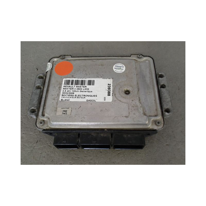 CALCULATEUR MOTEUR RENAULT MASTER II 3500 L3H2 06-10