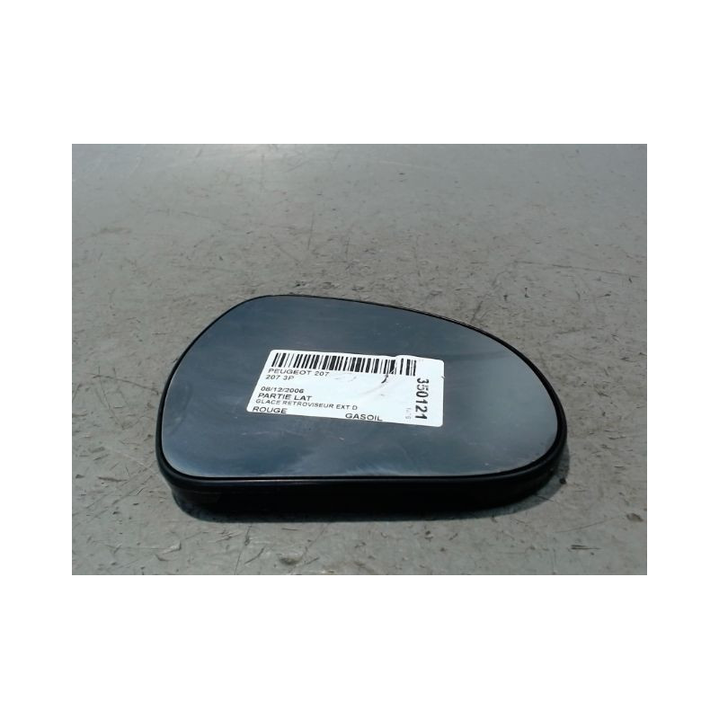 GLACE RETROVISEUR EXT D PEUGEOT 207 3P