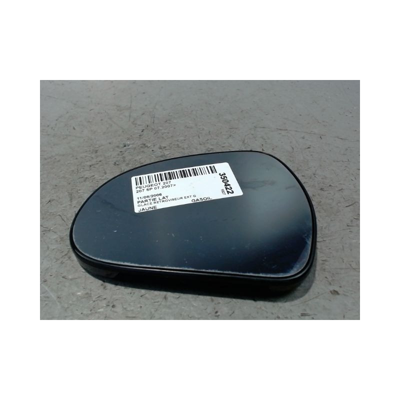 GLACE RETROVISEUR EXT G PEUGEOT 207 2007-