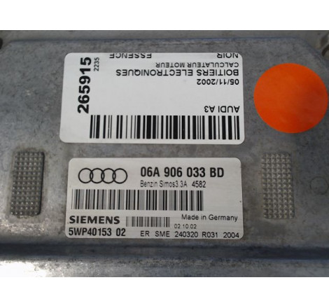 CALCULATEUR MOTEUR AUDI A3