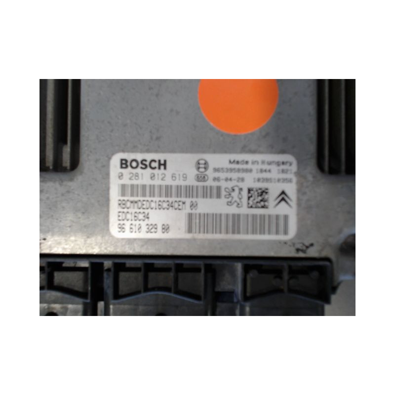CALCULATEUR MOTEUR PEUGEOT PARTNER