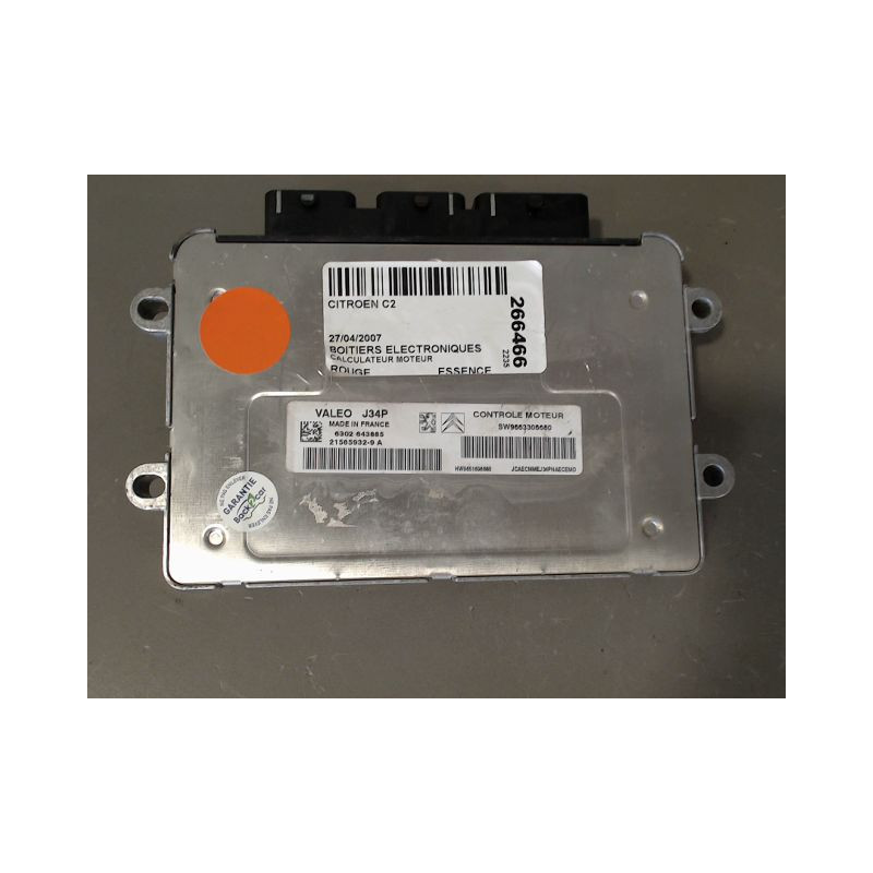 CALCULATEUR MOTEUR CITROEN C2
