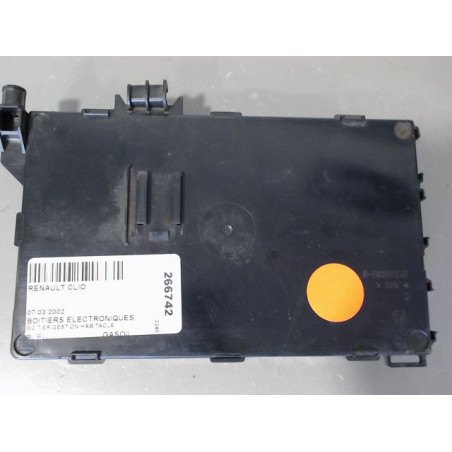 BOITIER GESTION HABITACLE RENAULT CLIO