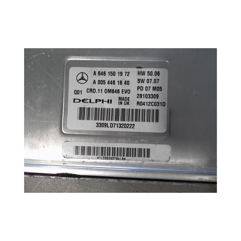 CALCULATEUR MOTEUR MERCEDES CLASSE C