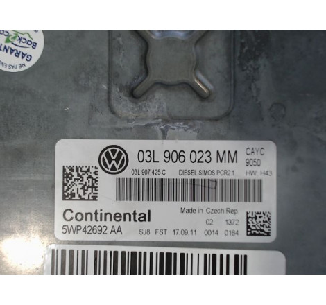 CALCULATEUR MOTEUR VOLKSWAGEN GOLF