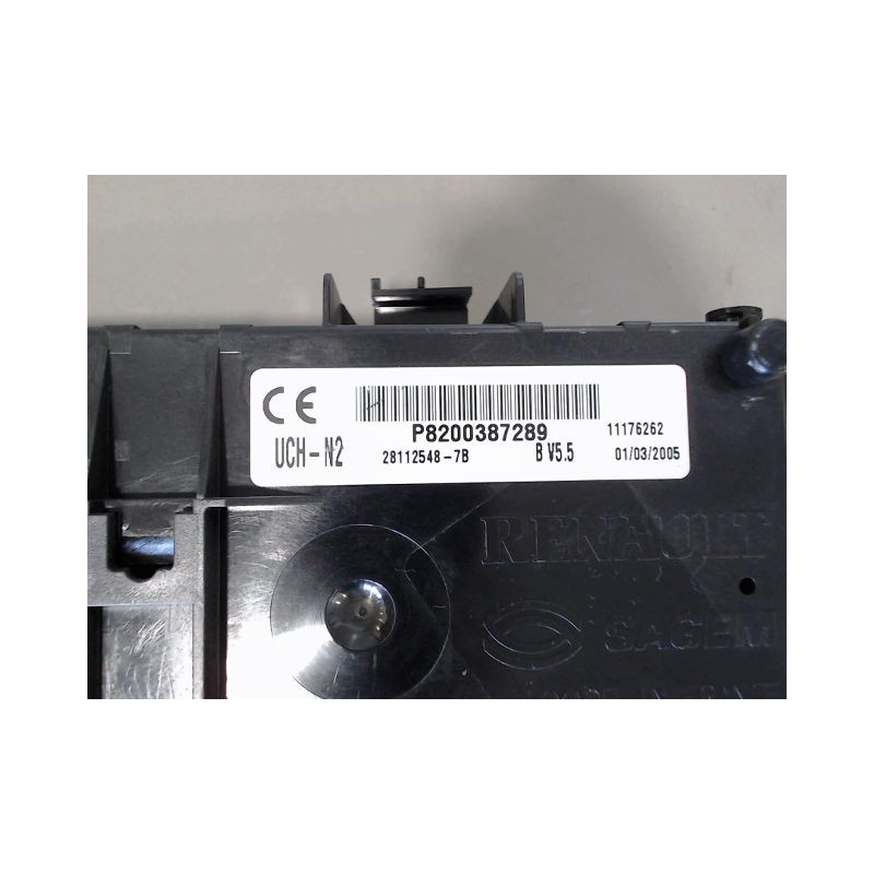 BOITIER GESTION HABITACLE RENAULT CLIO