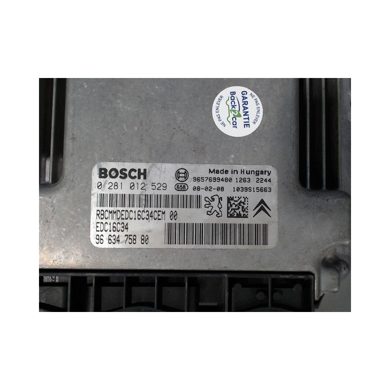 CALCULATEUR MOTEUR CITROEN C3