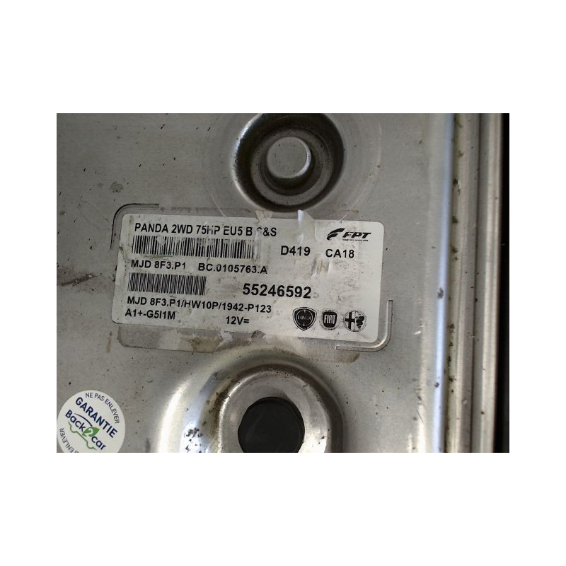 CALCULATEUR MOTEUR FIAT PANDA