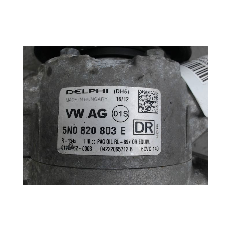 COMPRESSEUR AIR CONDITIONNE VOLKSWAGEN POLO 2005-
