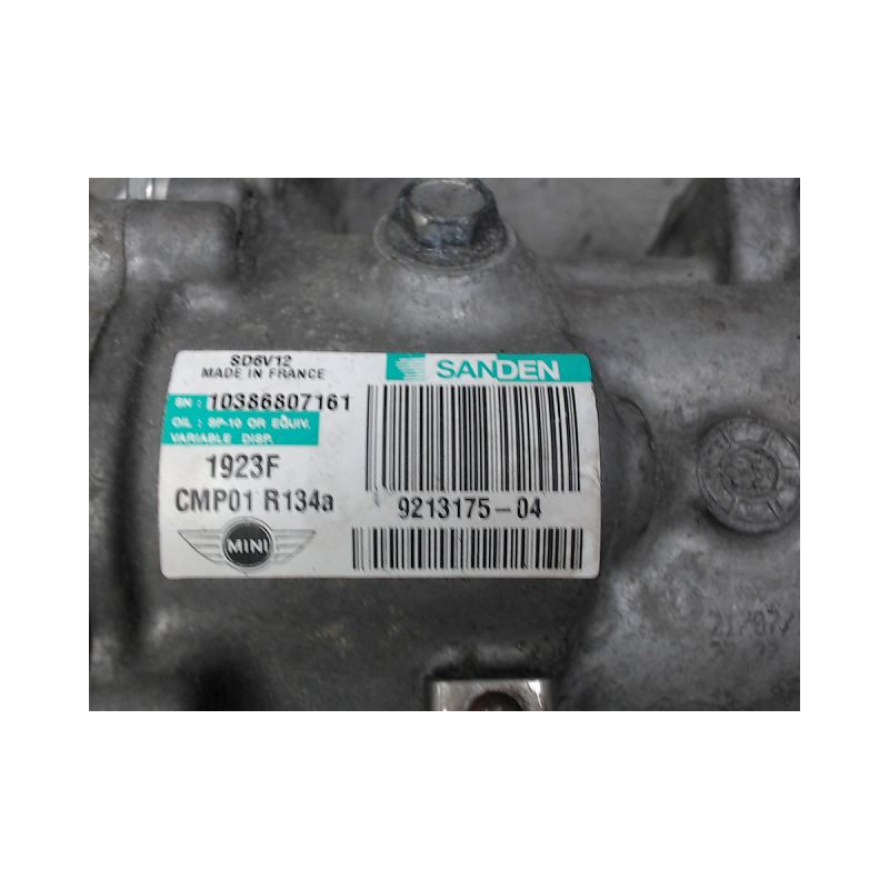 COMPRESSEUR AIR CONDITIONNE MINI MINI 2010-