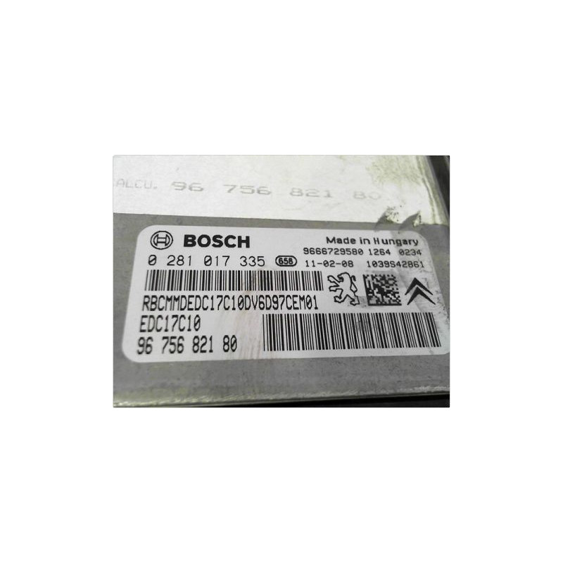 CALCULATEUR MOTEUR CITROEN C4 II 10-15