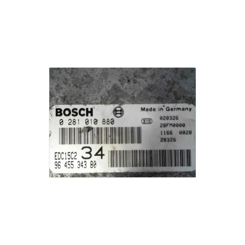CALCULATEUR MOTEUR PEUGEOT 607 99-2004