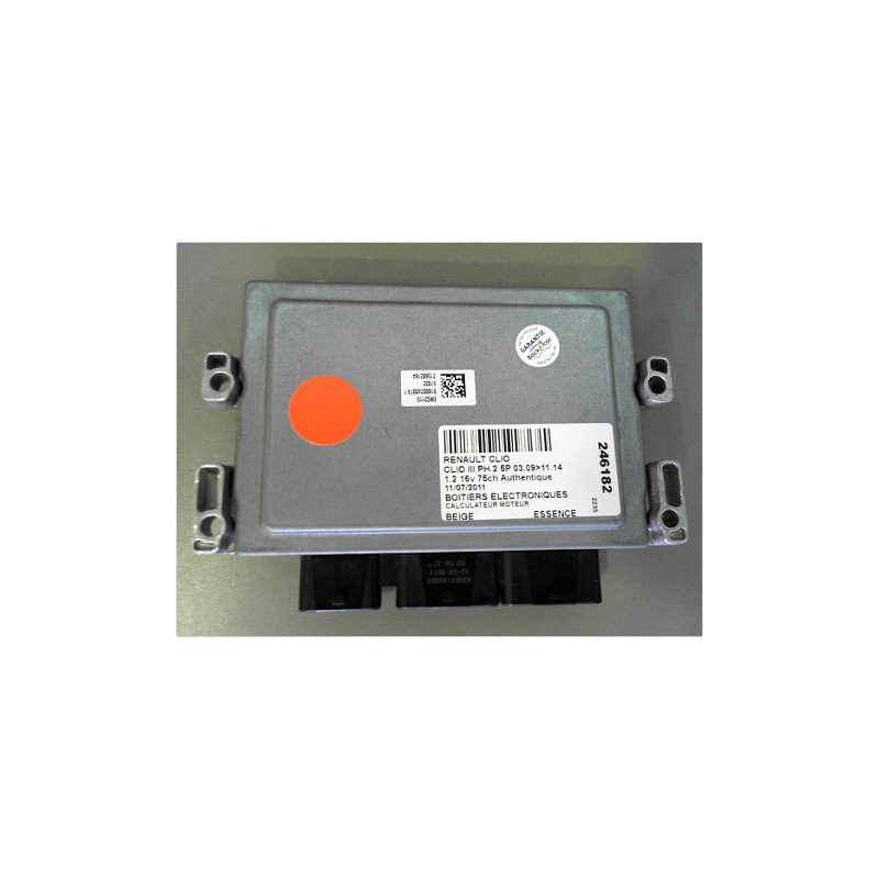 CALCULATEUR MOTEUR RENAULT CLIO III PH.2 09-14