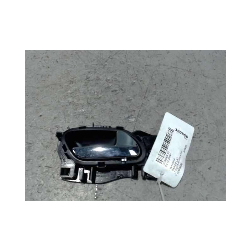 POIGNEE INTERIEURE PORTE ARRIERE DROIT CITROEN C3 2009-