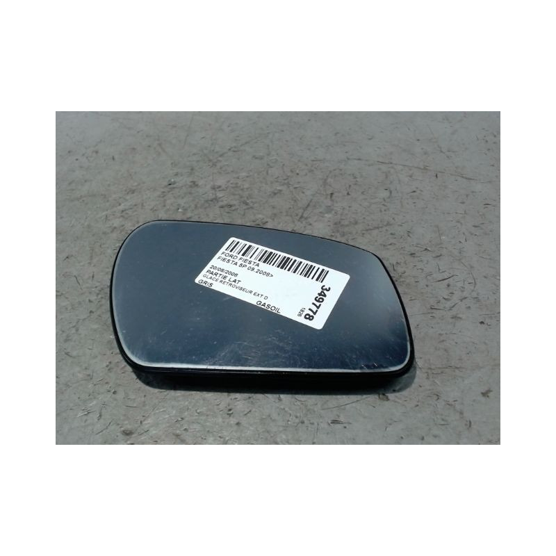 GLACE RETROVISEUR EXT D FORD FIESTA 2008-