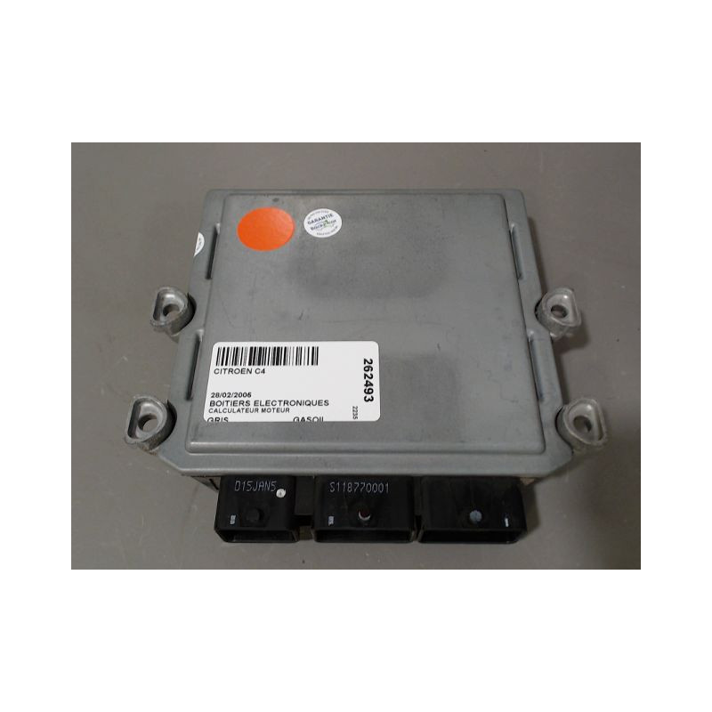 CALCULATEUR MOTEUR CITROEN C4