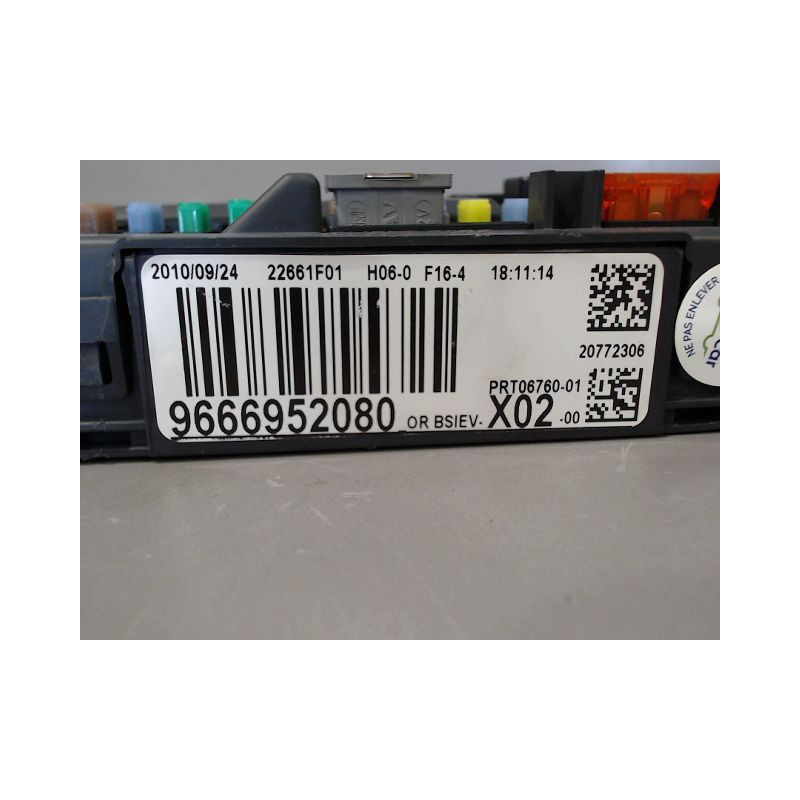 BOITIER GESTION HABITACLE PEUGEOT 207