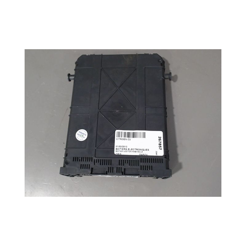 BOITIER GESTION HABITACLE CITROEN C3