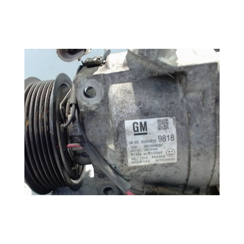 COMPRESSEUR AIR CONDITIONNE CHEVROLET AVEO 2008-