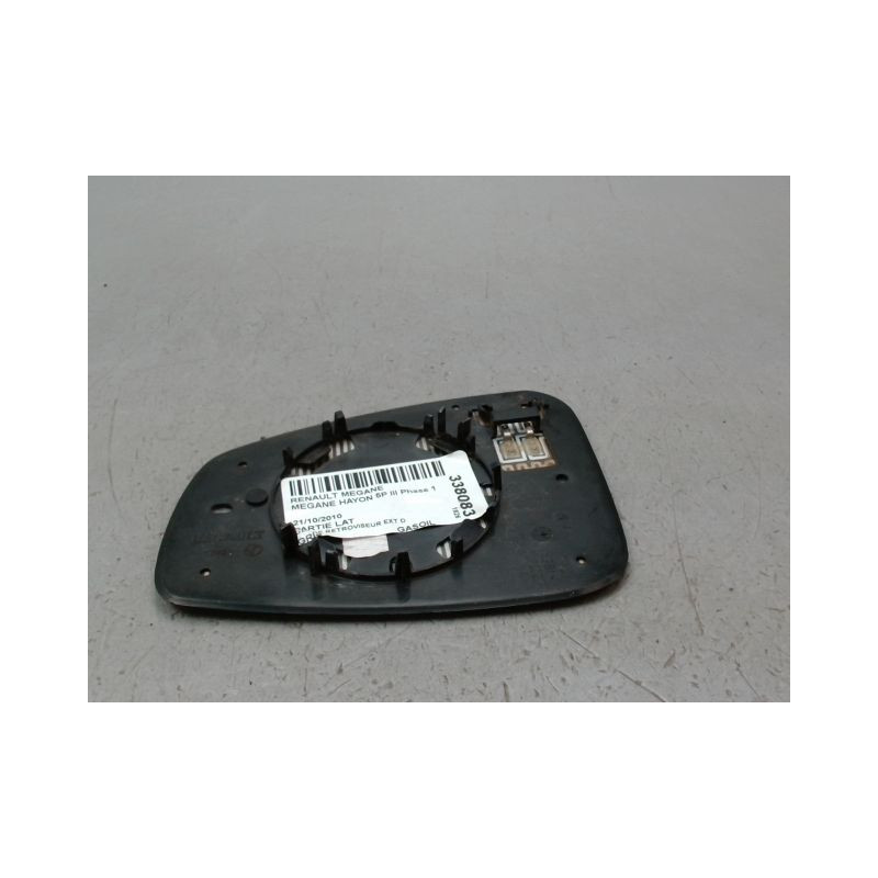 GLACE RETROVISEUR EXT D RENAULT MEGANE III Phase 1 2008-2012