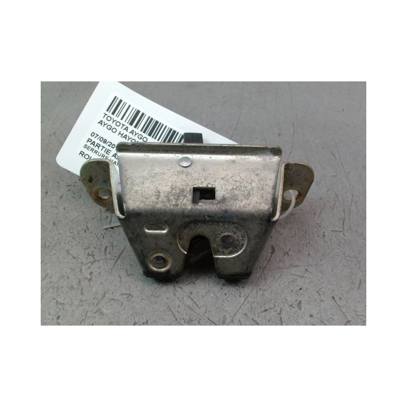 SERRURE HAYON  TOYOTA AYGO I Phase 2 2009-2012