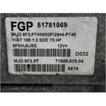 CALCULATEUR MOTEUR FIAT GRANDE PUNTO