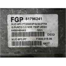 CALCULATEUR MOTEUR FIAT GRANDE PUNTO III 05-13