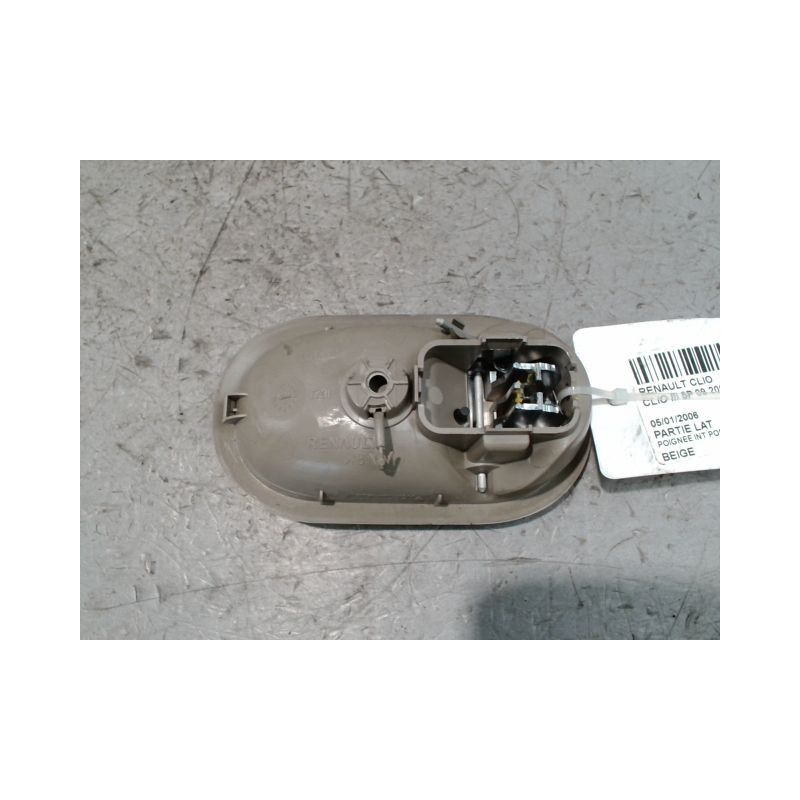 POIGNEE INTERIEURE PORTE AVANT GAUCHE RENAULT CLIO III 2005-