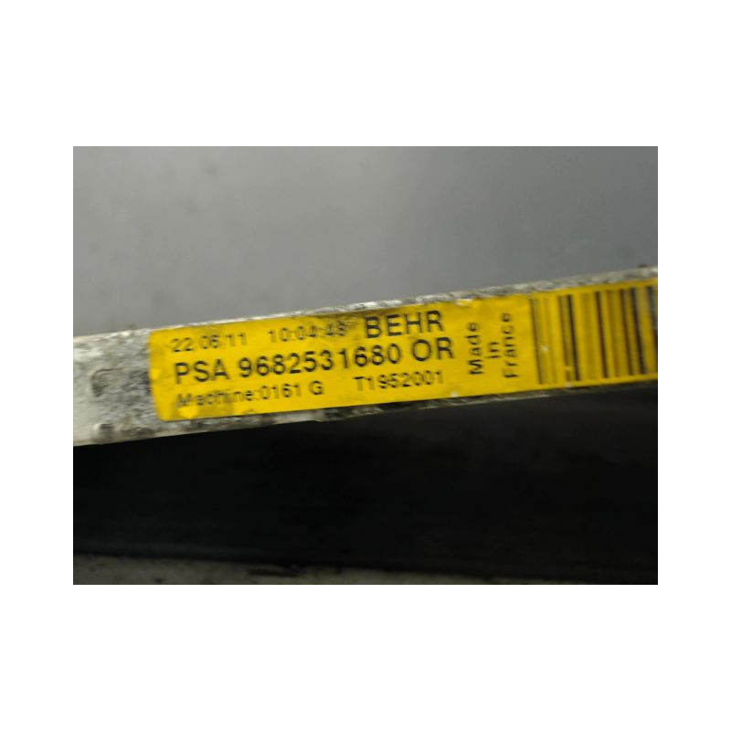 RADIATEUR / CONDENSEUR CLIM CITROEN DS4