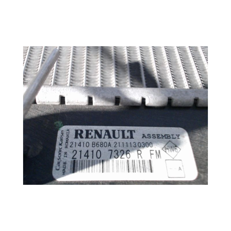 RADIATEUR DACIA SANDERO 2008-