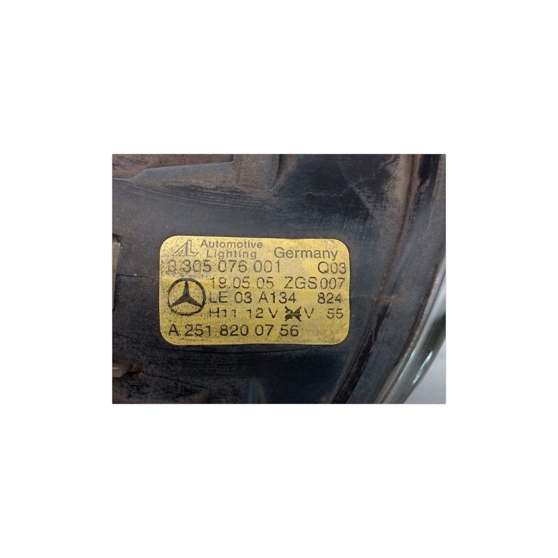 PHARE ANTIBROUILLARD AVANT GAUCHE MERCEDES CLASSE A 04-08