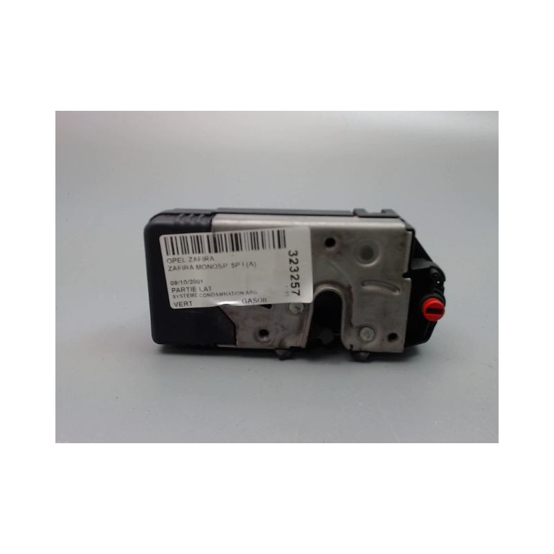 SYSTEME CONDAMNATION ARRIERE GAUCHE OPEL ZAFIRA MONOSP. I (A) 1999-2005