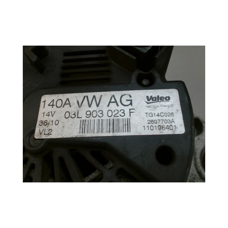 ALTERNATEUR VOLKSWAGEN POLO