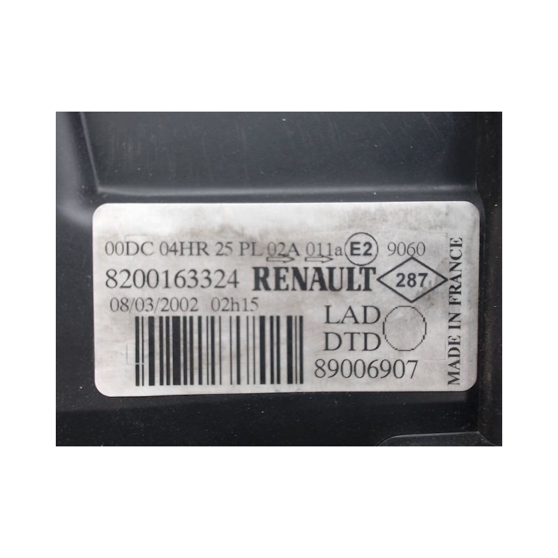 PHARE DROIT RENAULT LAGUNA