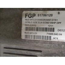 CALCULATEUR MOTEUR FIAT DOBLO