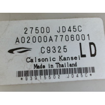COMMANDE DE CHAUFFAGE NISSAN QASHQAI 1 PHASE 1  DIESEL