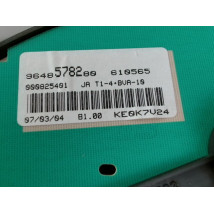 BLOC COMPTEURS PEUGEOT 206  ESSENCE