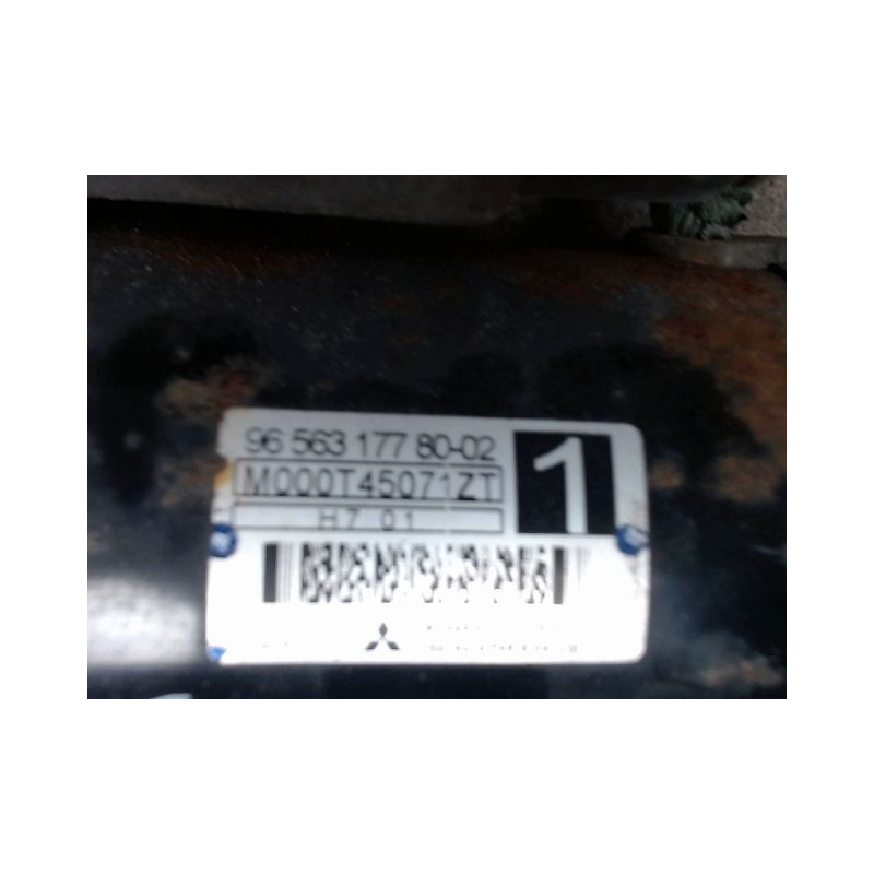 DEMARREUR PEUGEOT 1007 1.4I - 8V