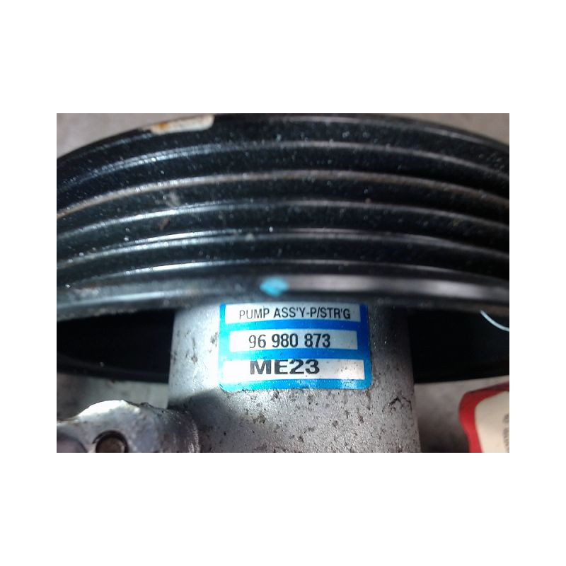 POMPE DIRECTION ASSISTEE CHEVROLET SPARK PHASE 1 1.0I - 16V