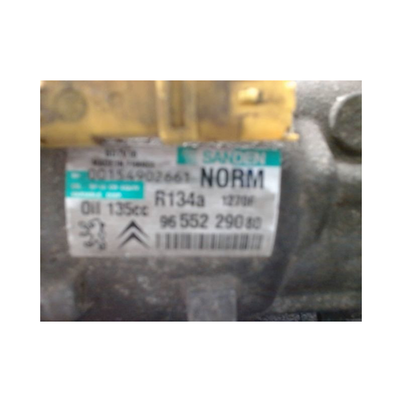 COMPRESSEUR AIR CONDITIONNE CITROEN C8 2.0 HDI - 16V TURBO