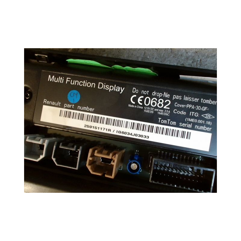 ECRAN GPS RENAULT MEGANE 3 PHASE 3 1.5 DCI - 8V