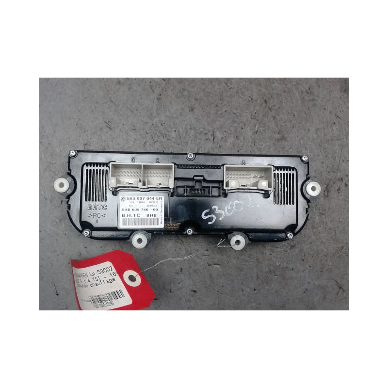 COMMANDE DE CHAUFFAGE VOLKSWAGEN GOLF 6 1.4 TSI - 16V TURBO