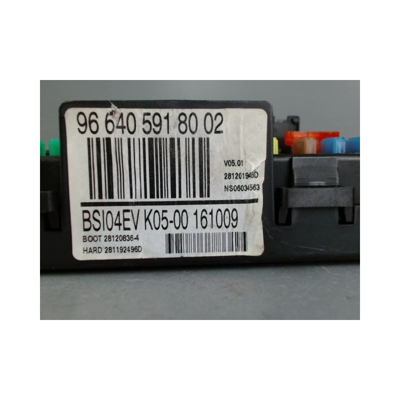 PLATINE FUSIBLE AVANT PEUGEOT 308 1 PHASE 1 1.6 HDI - 16V TU