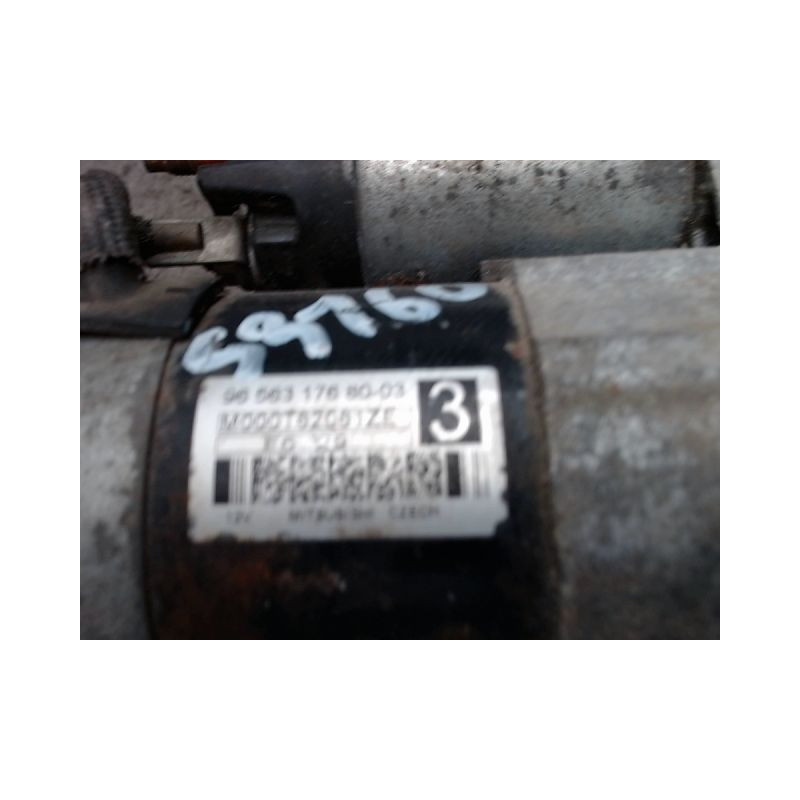 DEMARREUR PEUGEOT 307 PHASE 2 BREAK 2.0I - 16V