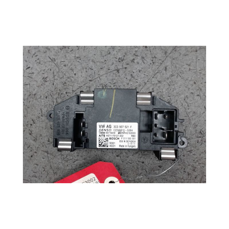 RESISTANCE DE CHAUFFAGE VOLKSWAGEN GOLF 6 1.4 TSI - 16V TURBO