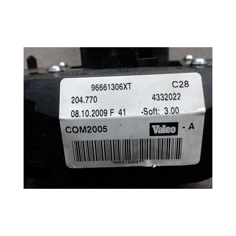 BLOC COMMODOS PEUGEOT 207  DIESEL