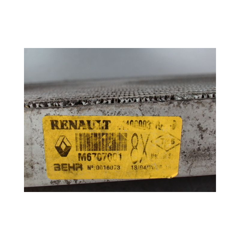 RADIATEUR RENAULT LAGUNA 3 PHASE 1 BREAK DIESEL
