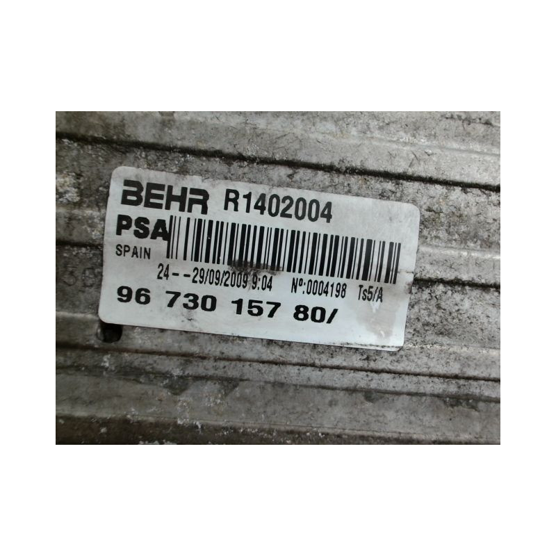 ECHANGEUR AIR PEUGEOT 3008 1  DIESEL